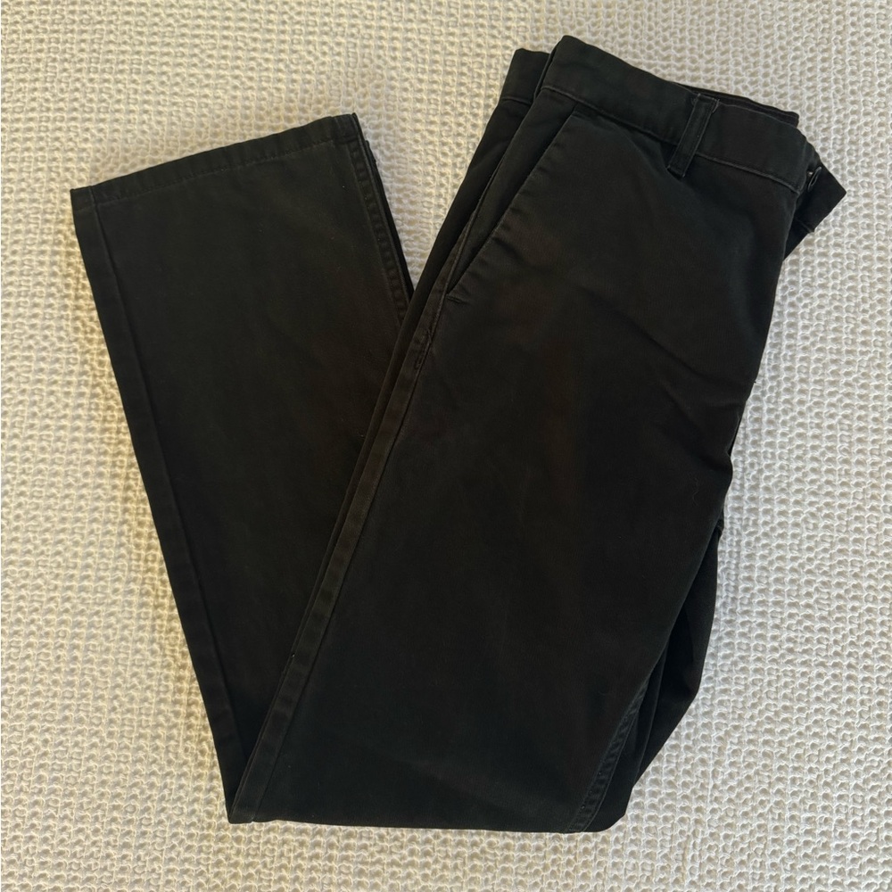 DG Black Straight-Leg Pants